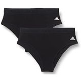 Adidas Hipster-Slip voor dames, verschillende kleuren, 2 stuks, maat M, 2 stuks