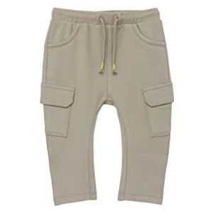 s.Oliver Jerseybroek met cargotas, lange gebreide broek met cargozak, lange baby - uniseks, Bruin