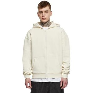 Urban Classics Veste à capuche ultra lourde zippée pour homme Blanc Taille XXL, Sable blanc, XXL