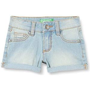 United Colors of Benetton (Z6ERJ) baby shorts voor meisjes, Blu 902