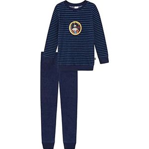 Schiesser Lange Henry Kn-pyjama voor jongens van badstof, meerkleurig (19)