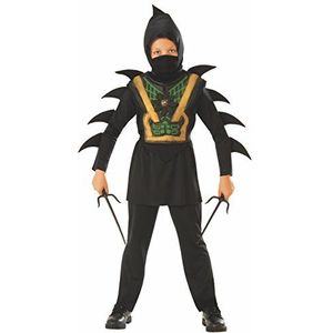 Rubies - Dodelijk Ninja-kostuum voor kinderen van 3-4 jaar (Rubies 641144-S)