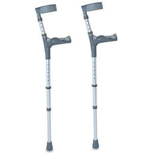 Nrs Healthcare Paire de Béquilles Réglables avec Grip Confortable