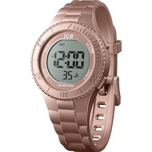 Ice-Watch - ICE digit - Unisex horloge met kunststof band, Roze, armband