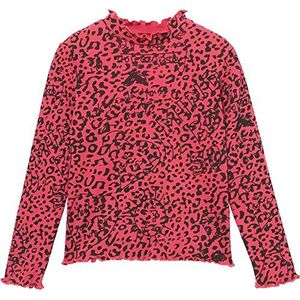 Desigual TS Leo shirt met lange mouwen meisjes, rood, 98-104, Rood