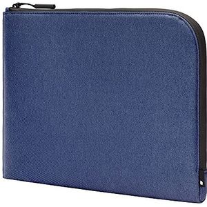 Incase Facet Sleeve Case voor Apple MacBook Pro 16 inch / 15 inch (16 inch) en 16 inch (100% gerecyclede twill (polyester) I 2 binnenzakken I waterdicht buitenmateriaal I EVA gevoerd) Blue