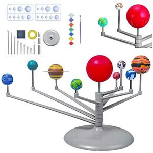 Bouw je eigen Astronomisch speelgoedmodel zonnestelsel met 9 Sol - Speelgoed Kinderen jongens meisjes