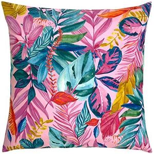 furn. Psychedelische Jungle Outdoor kussen, polyester, 43 x 43 cm, meerkleurig