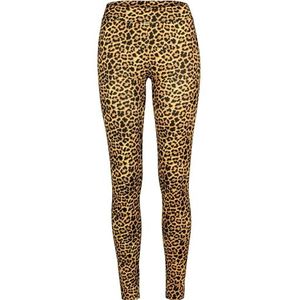 Urban Classics Dameslegging met patroon voor dames, meerkleurig (Leo 01720)