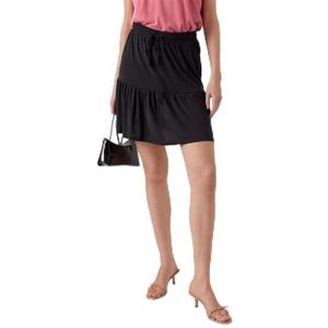 Vero Moda Vmfilli Nw Skirt Noos Damesrok, zwart.