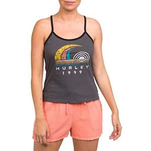 Hurley W Strappy Tanktop voor dames, grijs.