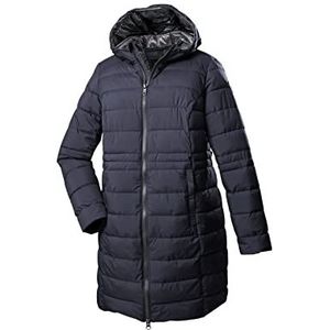 STOY Parka donslook met capuchon, dames, marineblauw, 50, Navy Blauw