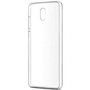 aiino Gumshell beschermhoes voor Nokia 3, krasbestendig, schokbestendig, slank en ergonomisch design, CPU-materiaal, transparant