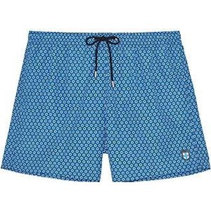 Hom Lourmarin Beach Boxer Herenbadpak, Blauwe print