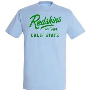 REDSKINS Junior T-shirt, poloshirt, kleding, kinderen, jongens, meisjes, T-shirt, uniseks, kinderen, 1 stuk, Indigo Blauw