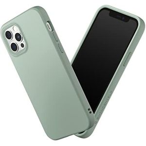 RHINOSHIELD SolidSuit beschermhoes compatibel met [iPhone 12/12 Pro] | SolidSuit dunne beschermhoes met schokabsorberende technologie en premium matte afwerking, verwisselbare fotolens contour -