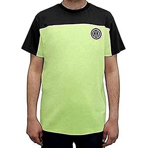 F.C. Internazionale Heren T-shirt met korte mouwen zwart - groen, XL, zwart/groen