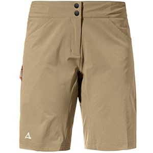 Schöffel danube shorts voor dames, Zachte walnoot