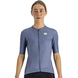 SPORTFUL Checkmate W Jersey lange dames, Berry Blue Mauve, M, Berry Blue Paars
