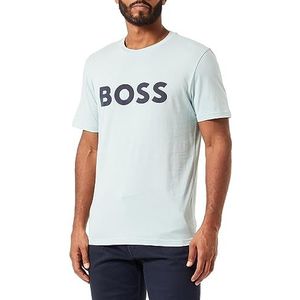 BOSS Thinking 1 T-shirt voor heren, Licht/pastelgroen 335