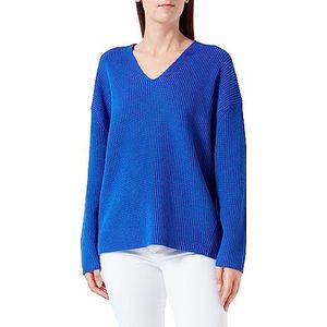 BOSS Pull en tricot pour femme, Bleu ouvert, XL