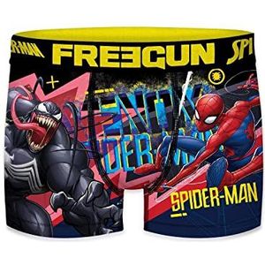 FREEGUN Ultimate Spiderman Boxershorts voor jongens, microvezel, Vijg