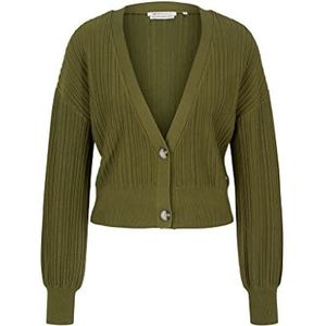 Tom Tailor Denim Cardigan voor dames, 22694 - Cypress Olive