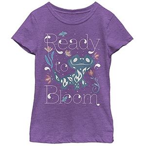 Disney Frozen 2 Ready To Bloom Girls T-shirt, paars, Paars.