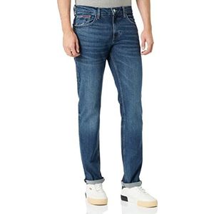 Tommy Jeans Heren jeans, donker denim, 32 W/36 L, Donkere denim.