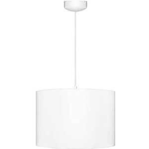 LAMPS & COMPANY Witte plafondlamp voor kinderkamer, grote ronde lampenkap met een diameter van 35 cm, ideaal als kinderkamerlamp voor meisjes en jongens, Scandinavische lamp