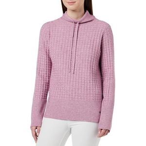 Betty & Co Dover korte gebreide trui met 1/1 mouwen voor dames, Lilac Melange