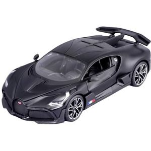 Maisto Compatibel met Bugatti Divo 2018 mat zwart 1:24