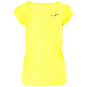 WINSHAPE Aet106 T-shirt met korte mouwen voor dames, slim fit, fitness, yoga, pilates