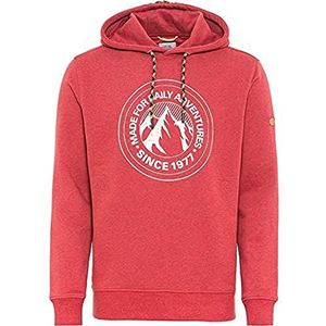 camel active hoodie voor rood, L, Rood