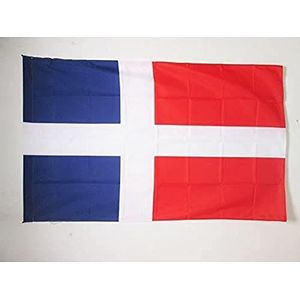 AZ FLAG Vlag Protectorat Franse sarre 1947-1956, 150 x 90 cm, vlag van SAAR 90 x 150 cm, schede voor vlaggenstok