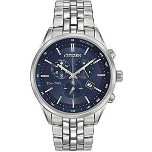 Citizen Horloges AT2141-52L, blauw/zilver, armband, Blauw/Zilver, Armband