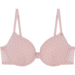 women'secret Soutien-gorge rembourré pour femme, rose, 80B