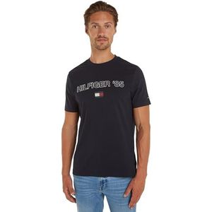 Tommy Hilfiger T-Shirts S/S pour homme, Desert Sky, 3XL grande taille taille tall