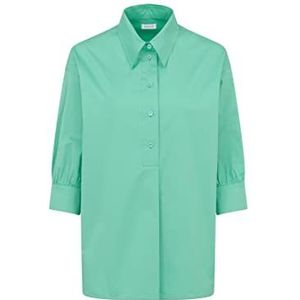 Seidensticker Blouse met driekwart mouwen standaard pasvorm Damesblouse, Groen