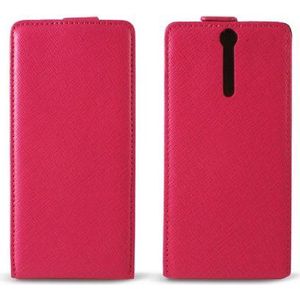 KSIX B3426FU90F Flip Case voor Sony Xperia S, Fuchsia