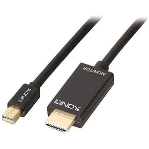 LINDY 36927 Mini DisplayPort naar HDMI 4K30 kabel 2 m