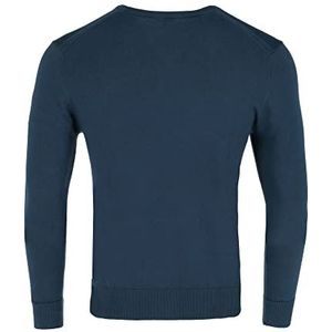 Mexx Brian Crew Neck Sweater voor heren, lichtblauw (denim), L, lichtblauw (denim)