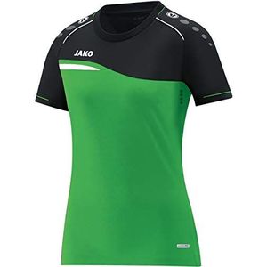 JAKO Competition 2.0 heren T-shirt koningsblauw/marineblauw XXL 6118, Groen/Zwart