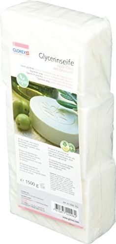 GLOREX 6 1600 152 ecologische glycerine zeep 1500 g met olijfolie Opak