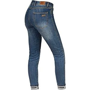 Broger California Lady Motorcycle Jeans California Lady Washed Blue Motorcycle Dames Jeans, gewassen blauw