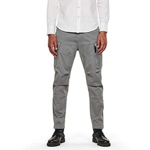 G-STAR RAW Roxic Straight Tapered Cargo voor heren, grijs.