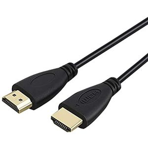 Shot Case 33140 HDMI-kabel, mannelijk, 2 m, zwart