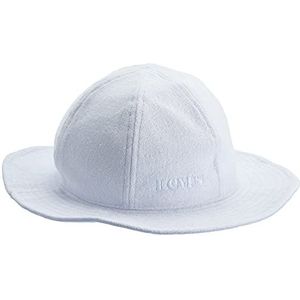 Levi's Terry Rounded Bucket Hat Ov Bob Dames, Lichtblauw.