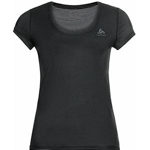 Odlo Active F-Dry Light Eco Active F-Dry Light Eco T-shirt voor dames, zwart.