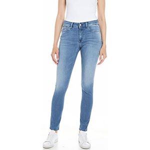 Replay luzien dames jeans, 009 Medium Blauw